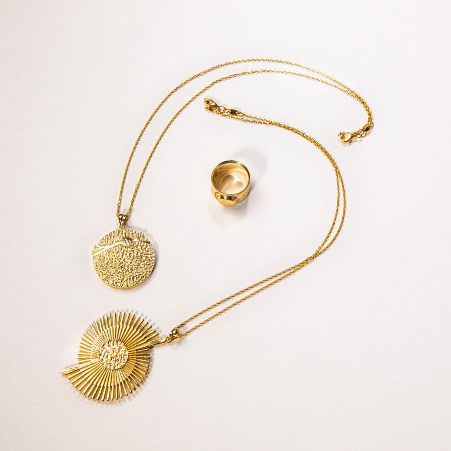 Celeste Crystal Pendant Necklace